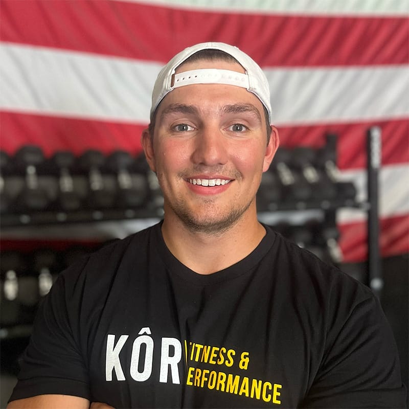 Braeden Cordts coach at Kor Fitness & Performance